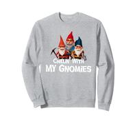 Goosebumps Chillin with My Gnomies Glowing Red Eyed Gnomes Sweatshirt