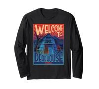 Goosebumps Welcome to Dead House Classic Illustration Poster Manche Longue