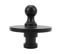 Gooseneck Adapter Fast Installation Rugged Construction Suitable for Tractor Trailer Fifth Wheels with 8in Center Disc 30000lbs Capacity and Metal Material