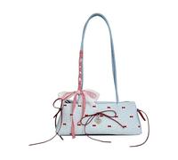 GOOTHDY à bandoulière élégant pour dames, à aisselles avec nœuds décoratifs, à main pour voyage et travail décontracté, accessoire essentiel pour travail spacieux