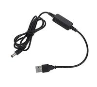 GOOTHDY Câble Adaptateur convertisseur de Tension 5, 5x2, 1 mm 2A | Convertisseur de tension USB 5V à 12V, ligne d ' alimentation USB, chargeurs élévateurs pour lampe de Table