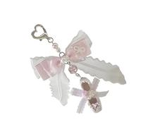 GOOTHDY Des perles élégantes comme un pendentif de à main avec breloque en forme de nœud ajoute de la personnalité, portable pour un usage étudiant et professionnel