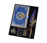 GOOTHDY Ensembles de carnets de notes avec couverture en cuir PU, journal intime, journaux secrets, carnet de notes avec serrure à code, carnets de notes pour, cadeaux quotidiens pour avec en