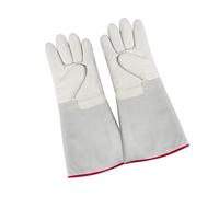 GOOTHDY Gants cryogéniques avec poignée antidérapante, résistant liquides, pour une défense contre le froid extrême jusqu ' à 260 °C, gants de travail isolés en cuir, gants liquides antidérapants