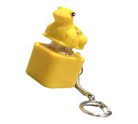 GOOTHDY Jouet portatif de Presse de Charme de Grenouille avec ABS Jaune,