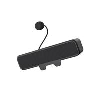 GOOTHDY Mises à Niveau des Haut-parleurs de Bureau externes Bouton de sourdine Rapide détachable USB C a Pinces compatibles sur la Conception pour Ordinateurs Haut-parleurs de Jeu à Alimentation USB