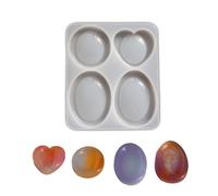 GOOTHDY Moule en Silicone de qualité Professionnelle, pour la méditation, soulagement du Stress, création de Pierres Artisanales, Moule en Silicone
