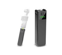 GOOTHDY Poignée de caméra de Portable avec Filetage 1/4 ", durée d ' exécution prolongée de 5000 mAh et poignée de Batterie de caméra à Rapide Intelligente