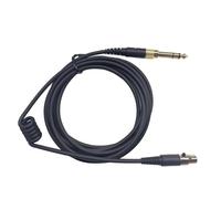 GOOTHDY Remplacement du câble pour Casque HD490 avec connecteur 3, 5 | Rallonge de remplacement, câble sonore, cordon de Transmission de 3.5mm avec connecteur de 6.35mm pour casque de