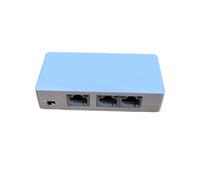 GOOTHDY Répartiteur Power Over Ethernet 1 entrée 2 Sorties avec indicateurs LED offrant Une en Temps réel pour de Nombreuses Applications Extension POE Bureau POE