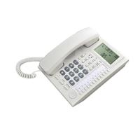 GOOTHDY Téléphone Filaire téléphone Fixe de Base pour Personnes âgées téléphone résidentiel analogique avec Affichage d ' Appel Petit Bureau téléphone de Chambre Grand Bouton Maison
