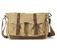 Gootium Sac à bandoulière vintage en toile, kaki (beige) - 80808KA