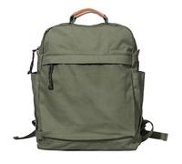 Gootium Sac à dos en toile pour femme - Style vintage - Avec fermeture éclair - Style décontracté - Vert olive, vert olive, Taille unique, Sac à dos tyrolien
