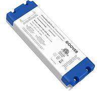 GOOVER 25W Triac Dimmable Driver,Power Supply,AC 120V to DC 12V Transformer,Compatible with Lutron and Leviton Dimmers,for LED Lighting,Class 2,ETL Certified