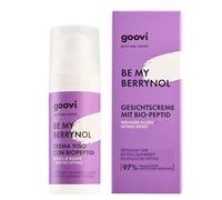 GOOVI Be Me Berrynol Crème anti-âge pour le visage avec biopeptides - Soin raffermissant du visage à l'acide hyaluronique - 50 ml