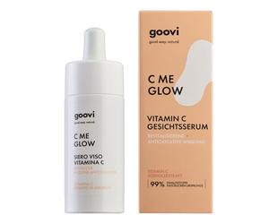 GOOVI C Me Glow - Sérum visage à la vitamine C - Sérum visage pour un teint éclatant - Antioxydant et hydratant - 30 ml