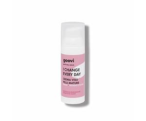 Goovi, I Change Every Day Crème pour le visage pour peaux matures, hydratante et prévient les rides, anti-oxydante, non grasse, 50 ml