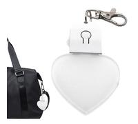 Goowafur Hélectricité de cœur, porte-clés de cœur léger,Sacs à main lempes de nuit | Purse Glow Heart Light LED Handsbags Lamp Pendeur portable pour les filles