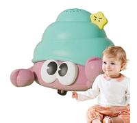 Goowafur Jeu sensoriel pour, Jouet Balle soufflante | Souffleur Mignon de Crabe ermite | Machine à souffler Les balles, Jouet Suspendu, sans Danger pour Les