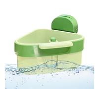 Goowafur Passoire D'Angle Pour Évier - Panier Triangle pour Déchets Alimentaires - Panier Filtre pour Évier - Salles de Bain Cuisine Maison Comptoir Douche Cuisson Nettoyage Appartements