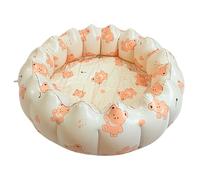 Goowafur Piscines pour,Bassin Décathlon Extérieur - Bassin Flottable Portable pour Extérieur Jardin Lac Terrasse Fête Bronzage