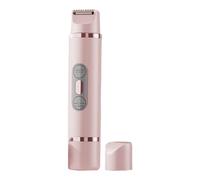 Goowafur Rasoir Électrique Pour Femmes | Épilateur Compact,Épilateur Visage & Corps et Rasoir Bikini Double Tête pour Jambes et Maillot
