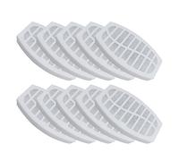 Goowafur Remplacement du Filtre de Fontaine pour Chat | Filtres à Charbon Actif et Coton pour Chat,Filtre de Fontaine à Eau Petsafe, Filtre à Eau Efficace pour Animaux de Compagnie pour Pompes sans