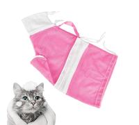 Goowafur Sac de Douche de retenue Multifonctionnel pour Chat, Sac de Douche réglable pour Chat,Sac de Bain Respirant pour Chat | Sac de Bain de toilettage pour Animaux de Compagnie avec Conception