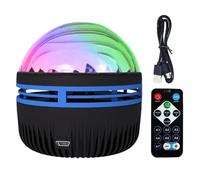 Goowafur Veilleuse Projecteur Aurore Boréale Veilleuse Projecteur Enfant Lampe Projecteur LED Galaxie 14 Effets De Lumière pour Salle De Jeux, Cinéma Maison Ou Chambre d'enfant