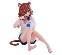 Gooyeh Anime Nakano Miku Figurine The Quintessential Quintuplets Figurines PVC Modèle Nakano Nino Sculpture Décoration d'intérieur Ornement Objet de collection 13 cm