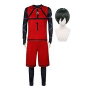 Gooyeh Blue Lock Costume de cosplay Rin Itoshi Football Anime Collants Jeu de rôle Halloween Ensemble uniforme