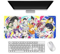 Gooyeh Blue Lock Tapis de souris Chigiri Hyoma Bachira Meguru Anime Périphériques Tapis de souris en caoutchouc antidérapant Tapis de souris 900 x 400 mm Bureau Jeu de Bureau Tapis de souris