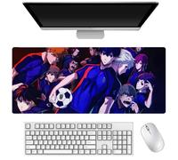 Gooyeh Blue Lock Tapis de souris Chigiri Hyoma Bachira Meguru Anime Périphériques Tapis en caoutchouc antidérapant 900 x 400 mm Bureau Jeu de Bureau Tapis de souris