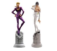 Gooyeh Giorno Giovanna & Bruno Bucciarati Lot de 2 figurines animées en PVC pour collection de bureau, anniversaire 15 cm, Type 19