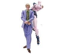 Gooyeh Lot de 2 figurines Kira Yoshikage&Killer Queen Bucciarati - En PVC - Pour collection de bureau - Pour anniversaire - 16 cm