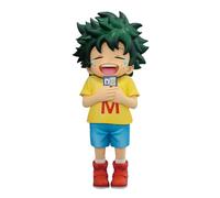 Gooyeh Midoriya Izuku Figurine Rire Version Midoriya Izuku Figurine d'action Anime Modèle de personnage en PVC Décoration de voiture Figurine Cadeau 11 cm