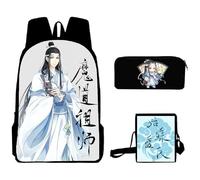 Gooyeh Mo Dao Zu Shi Lot de 3 sacs à bandoulière Motif dessin animé Wei Wu Xian, Type 2., 40 x 30 x 13CM