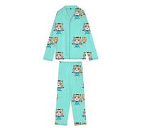 Gooyeh Oshi no Ko Lot de 2 pyjamas pour femme Hoshino Ai Arima Kana Akane Kurokawa MEMcho Anime Homewear Lot de 2 pyjamas anime pour les fans d'anime, tailles XS à 4XL, Memcho, S