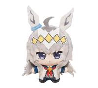 Gooyeh Porte-clés Oguri en forme de casquette de dessin animé mignon en peluche - Coussin en fourrure - Décoration de chambre à coucher - Cadeau pour les fans - 10 cm