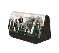 Gooyeh Wind Breaker Trousse à crayons Anime Suo Hayato Impression 3D 2 compartiments Double fermeture éclair Sac à crayons pour étudiants 22 x 7,5 x 13 cm, Type 14, 22*7.5*13CM, Sac en papier