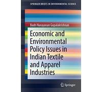Gopalakrishnan, B: Economic And Environmental Policy Issues
