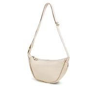 GoPaw Crescent Bag pour femme, sac à bandoulière en nylon pour femme, sac à bandoulière en nylon avec fermeture éclair, sac à boulette avec sangle réglable, sac à main portable Crescent (beige)