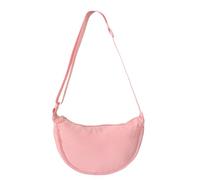 GoPaw Crescent Bag pour femme, sac à bandoulière en nylon pour femme, sac à bandoulière en nylon avec fermeture éclair, sac à boulette avec sangle réglable, sac à main portable Crescent