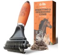 GoPets Peigne démêlant professionnel à 2 faces pour chats et chiens