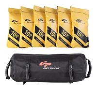 GOPLUS 27/18/9KG Sac de Sable Musculation, 6/4/2 Pcs Sandbag 4,5KG, Sac Lesté en Tissu Oxford avec 6 Poignées en Caoutchouc, Développer Muscles et Augmenter Force, pour Fitness, Crossfit, Yoga (27)