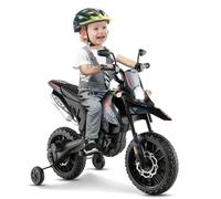 GOPLUS Aprilia RX125 Moto Electrique Enfants 12V avec Phare,Voiture Electrique Enfants avec Musique,Charge 30KG,5,5-6km/h,Moto Porteur Bebe 3-8 Ans(Bleu)