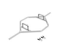 GOPLUS Barre Hexagonale Olympique avec Poignées Moletées et Pliables, Barre d'Haltères Hexagonale en Métal, pour Haussement d'Épaules et Accroupissement Haltère d'Haltérophilie, Charge 226KG (Argent)