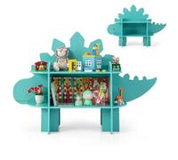 GOPLUS Bibliothèque pour Enfant, Etagères Ouvertes à 2/4/3/6 Niveaux, Kits Anti-Renversement, Organisateur de Jouets, Meuble de Rangement pour Chambre et Jardin d'enfant, Crèche, (Vert)