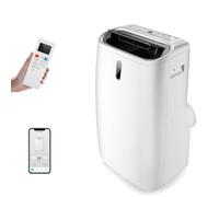 GOPLUS Climatiseur Mobile Portable 16000BTU 4,7kW, R290 pour Interieur 50m² | 5 en 1 Fonction de Refroidissement Chauffage, Déshumidification, Ventilation, Mode Nuit 55db, WIFI, Télécommande, Écran
