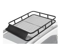 GOPLUS Galerie de Toit,Porte-Bagage de Toit,Porte-Bagage de Voiture en Métal, Barre Support de Voiture avec Cadre d'Extension